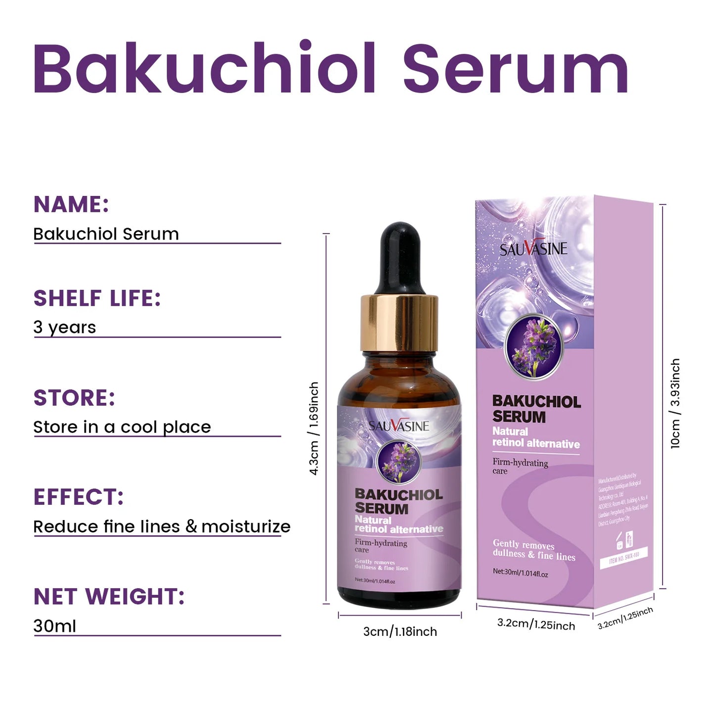 Bakuchiol Face Serum Anti Aging