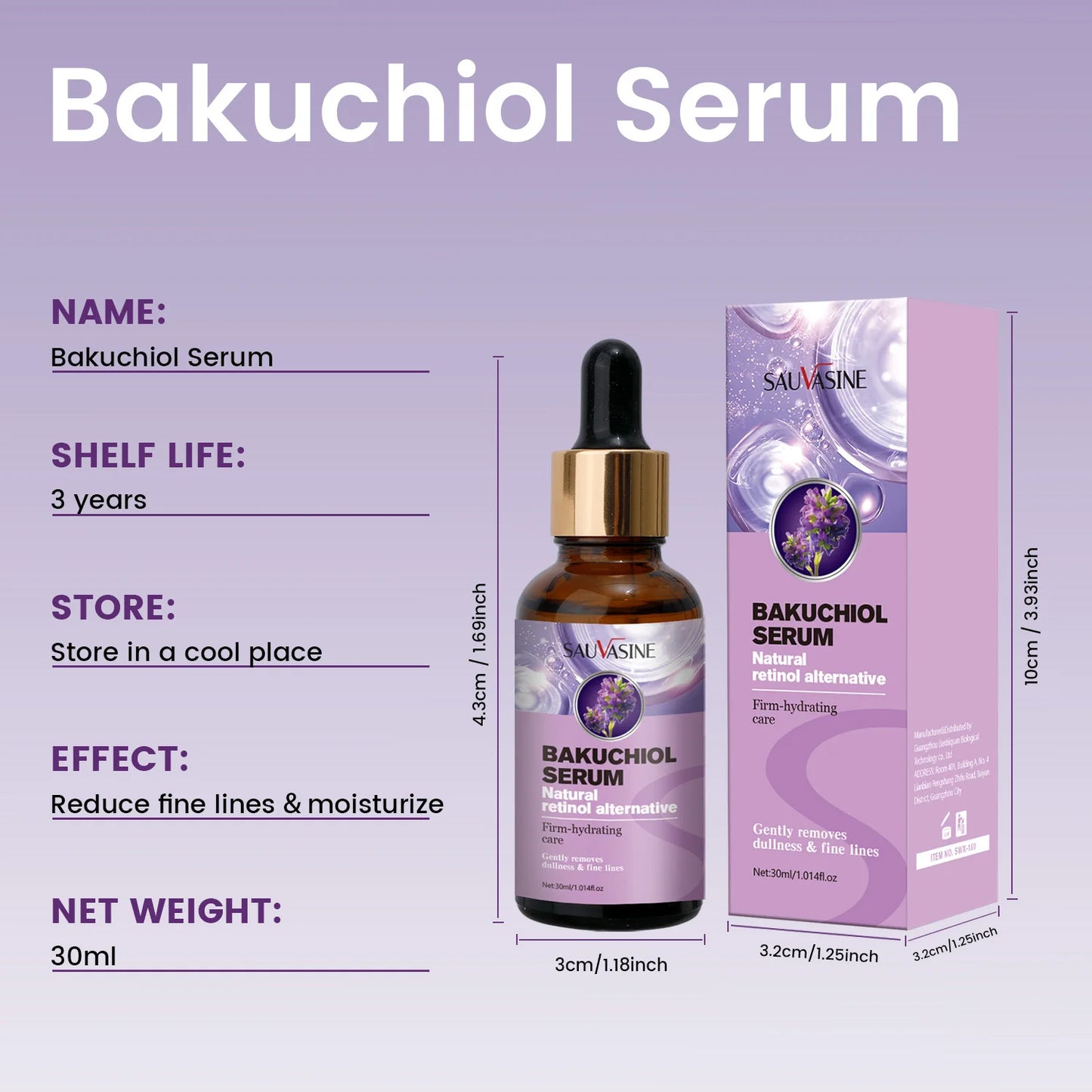 Bakuchiol Face Serum Anti Aging